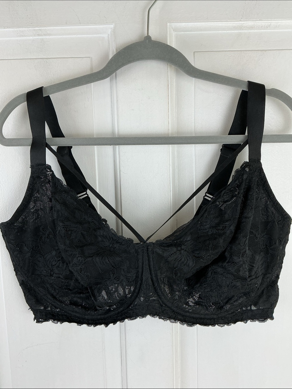 HSIA Black Strappy Bra